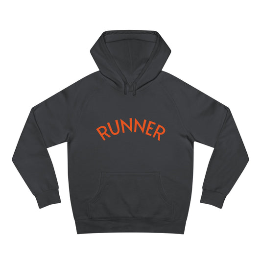 Runner Hoodie — Keep Moving Forward Minimal Athletic Pullover